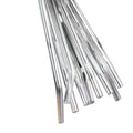 Sipra Trinkhalme in Glasoptik – wiederverwendbar, 30 cm, mit Reinigungsbürste